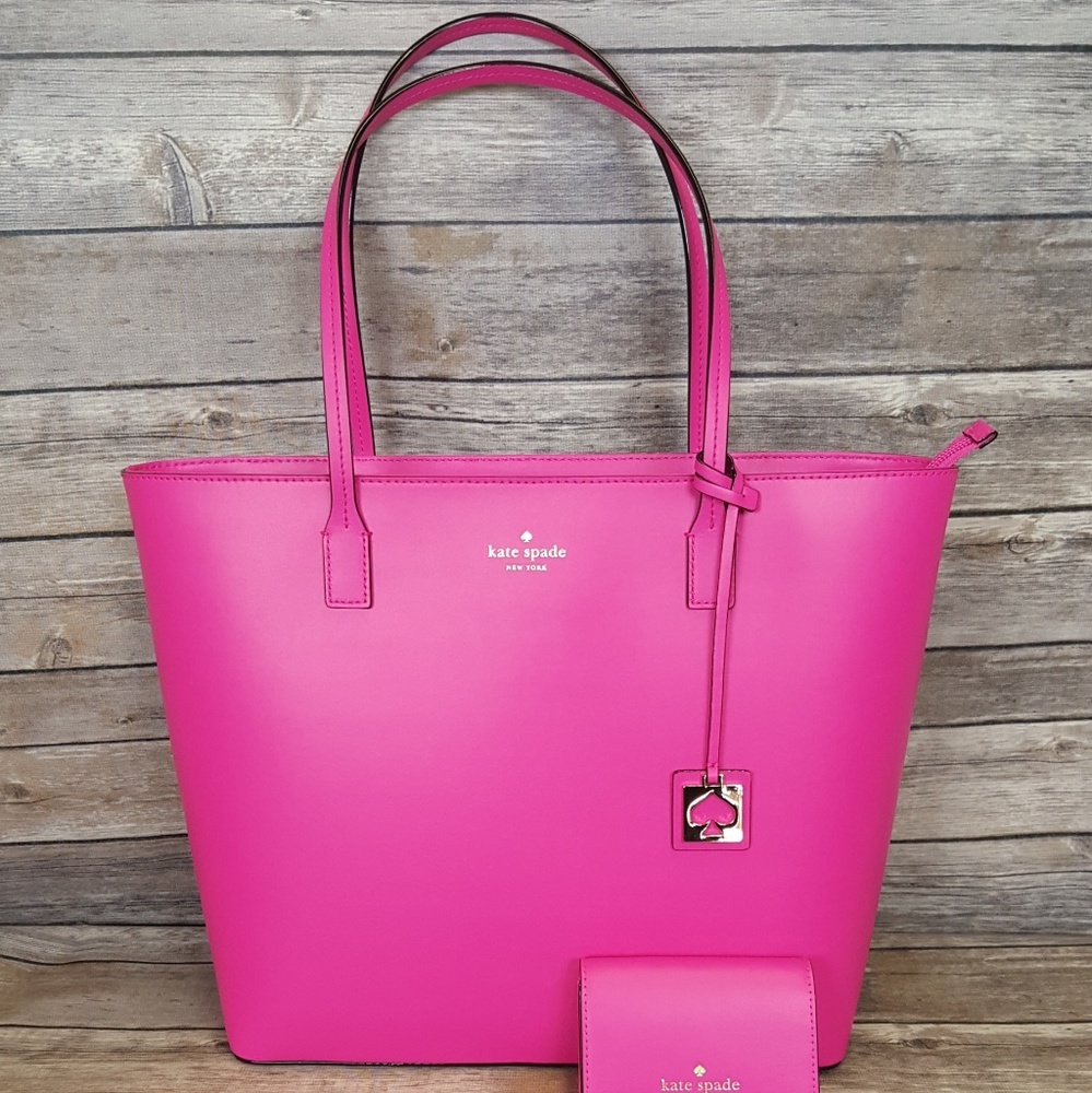 NEW Kate Spade Karla Beech Street Tote & Wallet